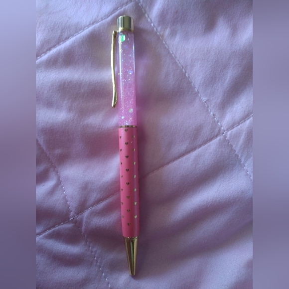 handmade floating glitter pen - Picture 1 of 1